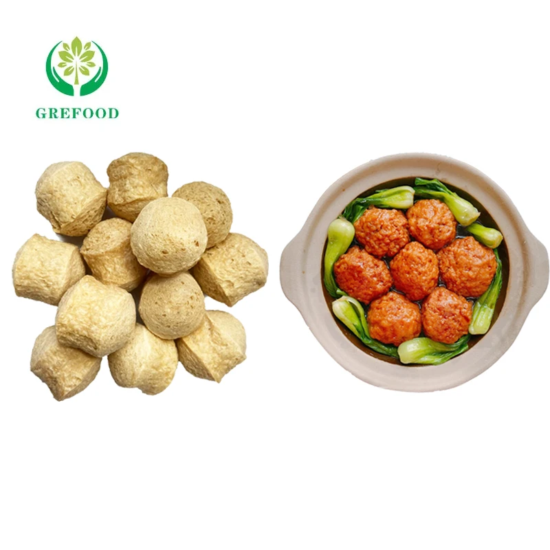 FACTORY DIRECT SALES textured vegetable protein professional TVP manufacturer Non-GMO soybean vegetarian meat 68% soy protein