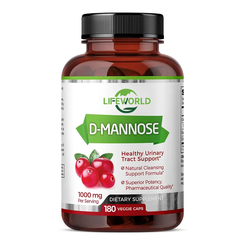 OEM nature hibiscus flower extract cranberry capsules 1000mg powder d-mannose capsules for woman healthy tablets