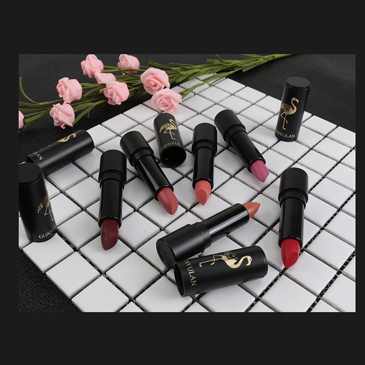 6 color latest lipsticks red matte lipstick set male lipstick
