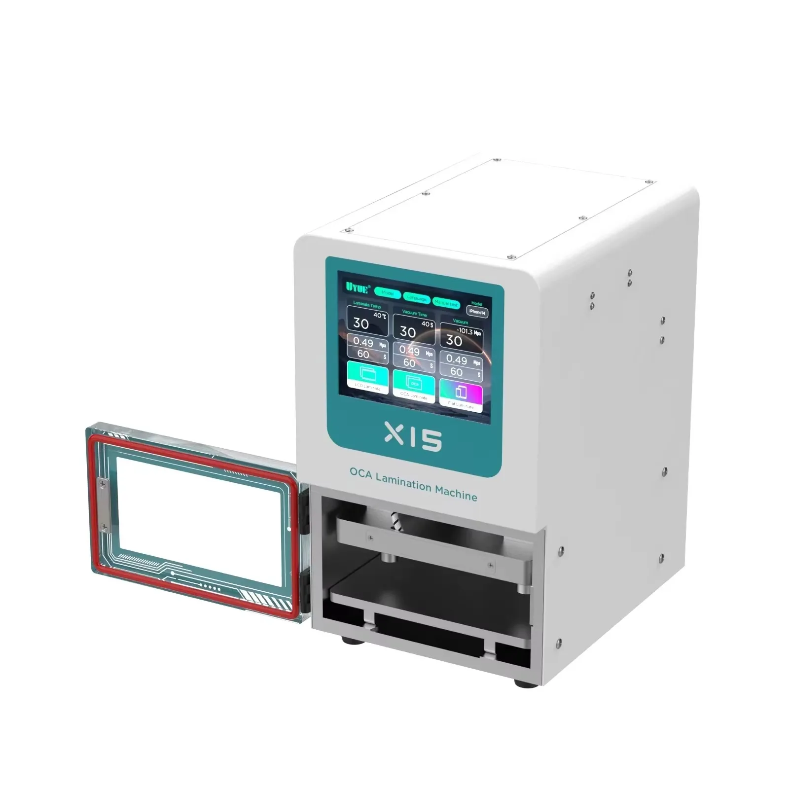 UYUE X15 OCA Laminating Machine Mobile Phone LCD OCA Glass Repair Equipment