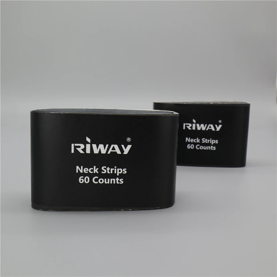 2025 Disposable Black Neck Strips For Hair Salon