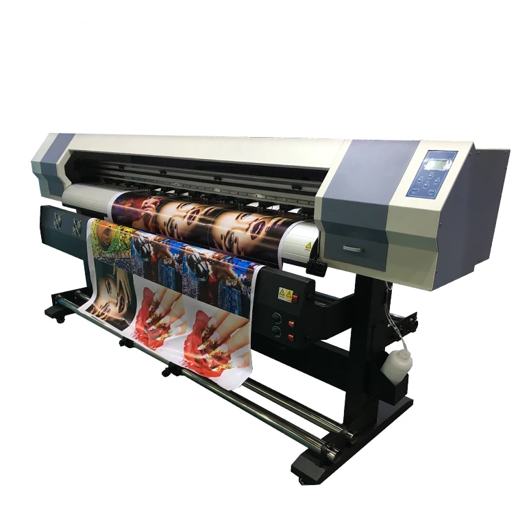 1.6m 1.8m Eco Solvent Printer with XP600/ I3200 head eco solvent wide format printer outdoor banner/tarpaulin/vinyl printer