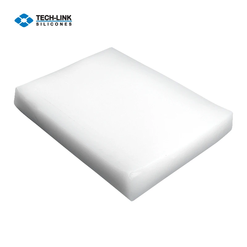 LFGB  Food Grade Hardness 30 Shore A  Fumed Silicone Rubber For Extrusion Product And Compression Molding Parts