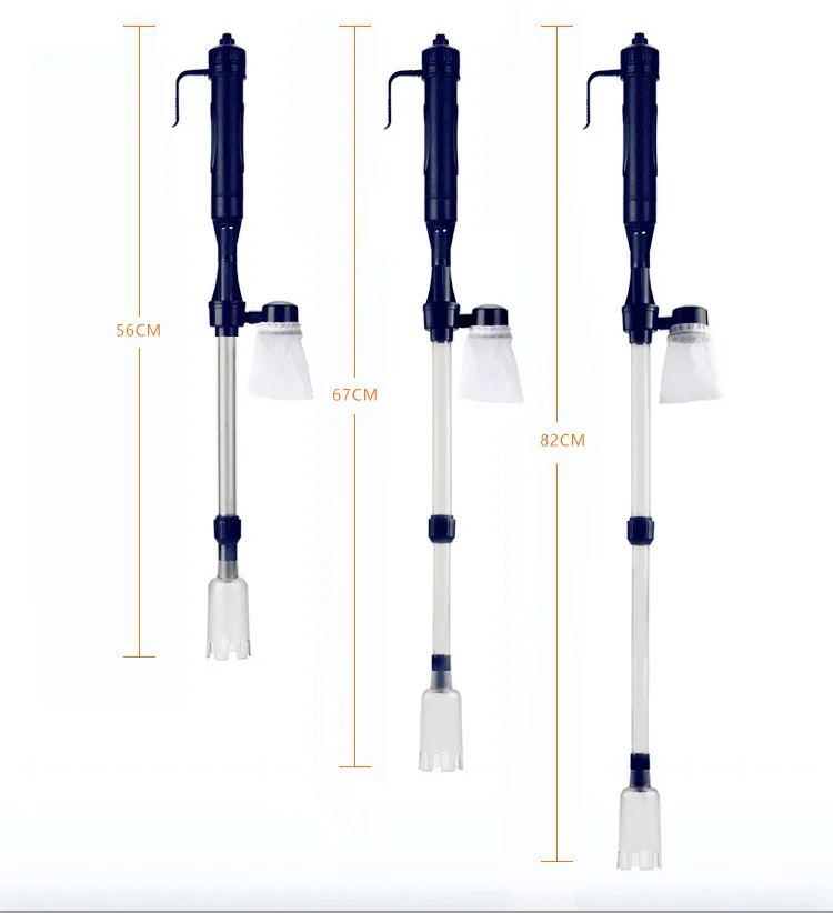 Electric Aquarium Gravel Cleaner Fish Tank Water Sand Cleaner Filter Cleaning Tools  Water Filter Pump Aquarium Tool