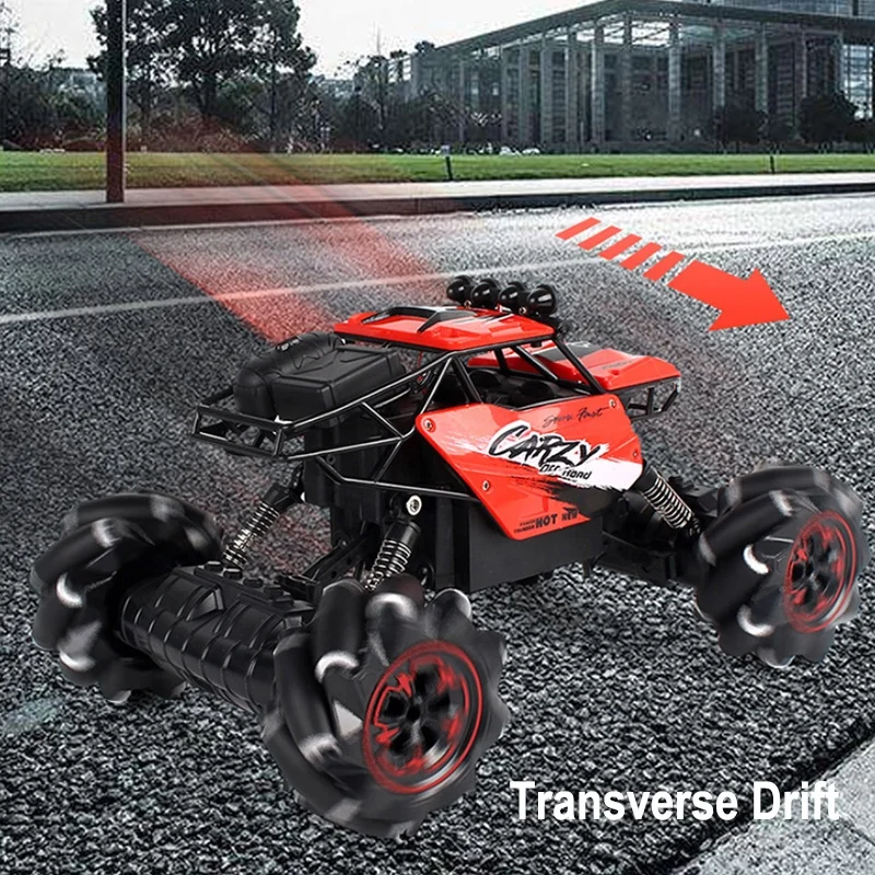 ZIGOTECH Music Dancing 360 Rotation Rechargeable Remote Control  Toys Truck Rc Drift Car 4Wd
