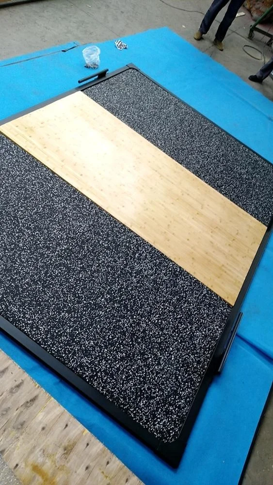 Custom Gym fitness equipment training type weightlifting platform