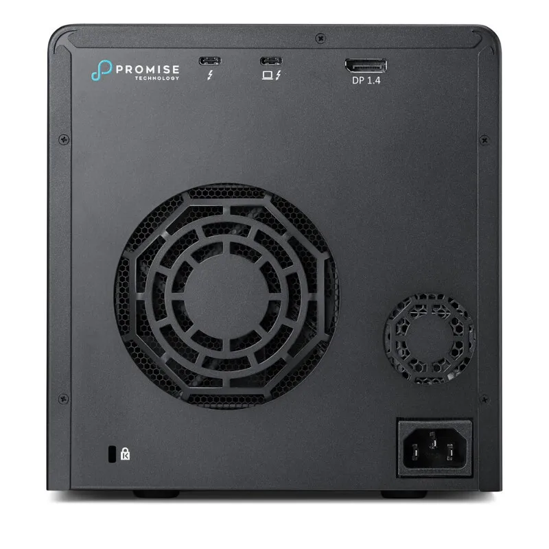 PROMISE 32TB 64TB 128TB 160TB external hard drive portable  8-disk  DAS thunderbolt3/USB3 storage Film and television production