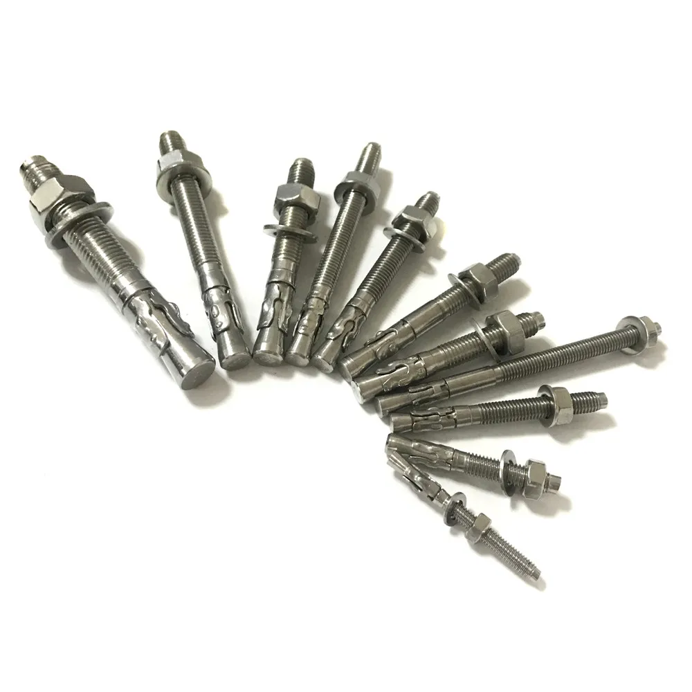 Good quality stainless steel wedge anchor bolt for stone cladding system