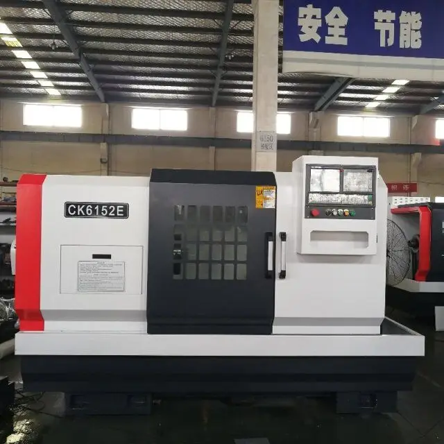 Automatic One-piece Casting Bed And Box Way Type CNC lathe CK6152E CNC Lathe Machine