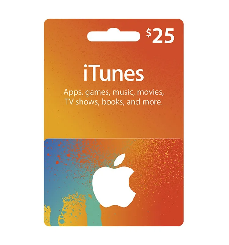
Dollar price Itunes Gift Card 25US 