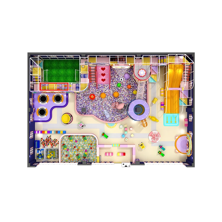 Wonderland крытая игровая площадка коммерческий лабиринт оборудование для развлечений крытый батут парк детей