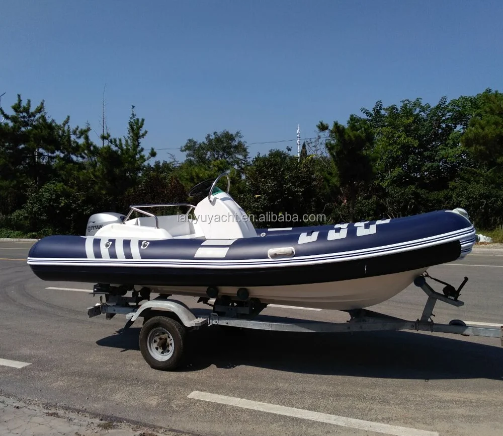 3.6m inflatable RIB boat fiberglass hull rib boat