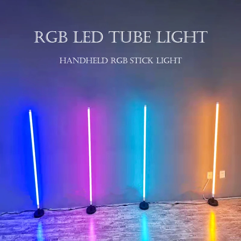 led video fill light rgb 18w 4ft rgb led tube lights 360 photo booth professional lighting