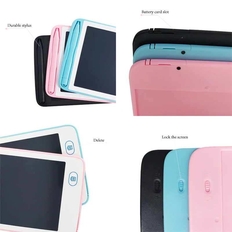 Beidou 6.5 inch Students Gifts Digital Graffiti Pad LCD Writing Tablet for   Kids School and office Digital Colorful Drawing