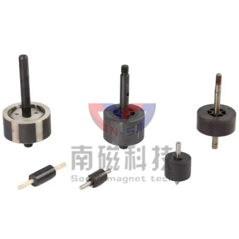 NdFeb Magnetic Ring permanent ferrite pot core for high frequency transformer DC Motor Bond Ferrite  Pump Magnet Rotor