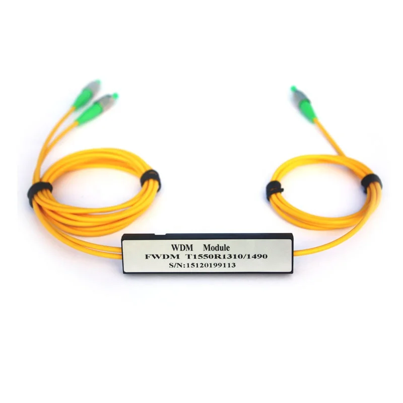 Мини FWDM устройства 3 порты фильтр WDM для 1310/1490/1550nm