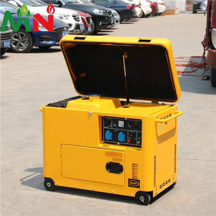 permanent magnet generator 230V/240V portable power generating set  5kw 5kva