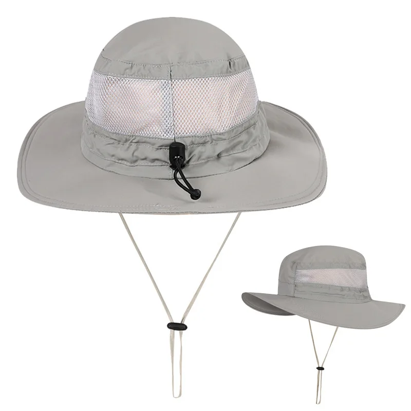 Unisex Custom Embroidery Bucket Hat  Sun Hat for Outdoor Summer Use-for Fishing Hunting Safari Boonie Cap