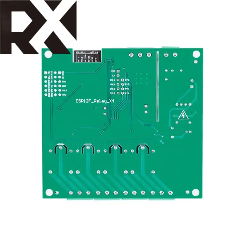 RX Top Sale 5V 4M AC IC  Power Supply Four Way ESP12F ESP8266 WIFI Relay Module