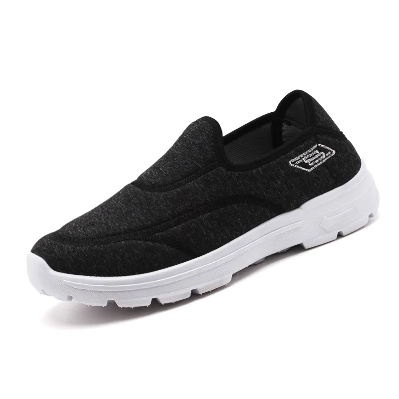 new Beijing cloth shoes new flat PVC sole old women shoes Convenient slip on light weight design china shoes