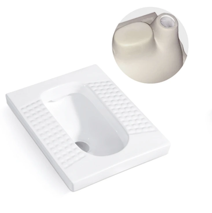 Высококачественная Современная s-trap керамическая квадратная кастрюля для туалета размером 827s