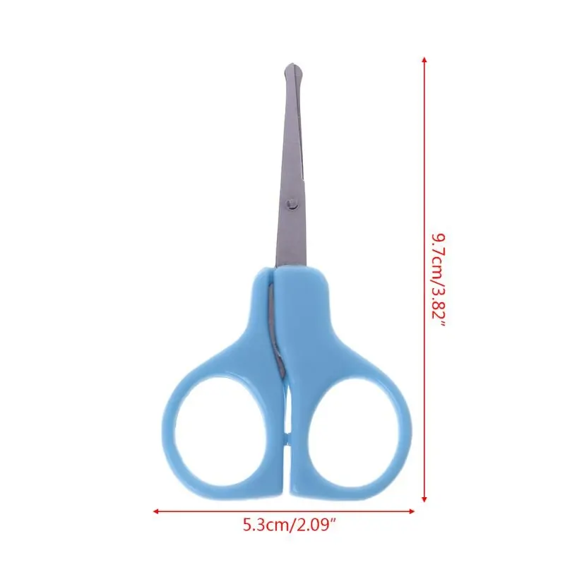 Factory Wholesale Baby Nail Beauty Care Newborn Safety Stainless Steel Random Color Printing Scissors