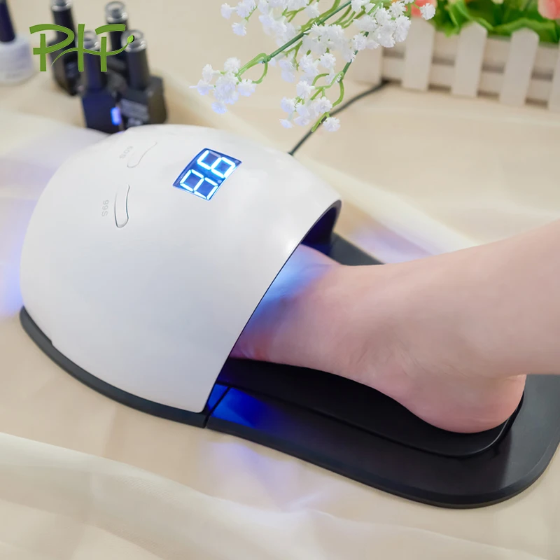 
2021 Uv Gel Nail lamp LED Nail dryer polish 48w fast dry salon home uv lamp for foot nail gel 