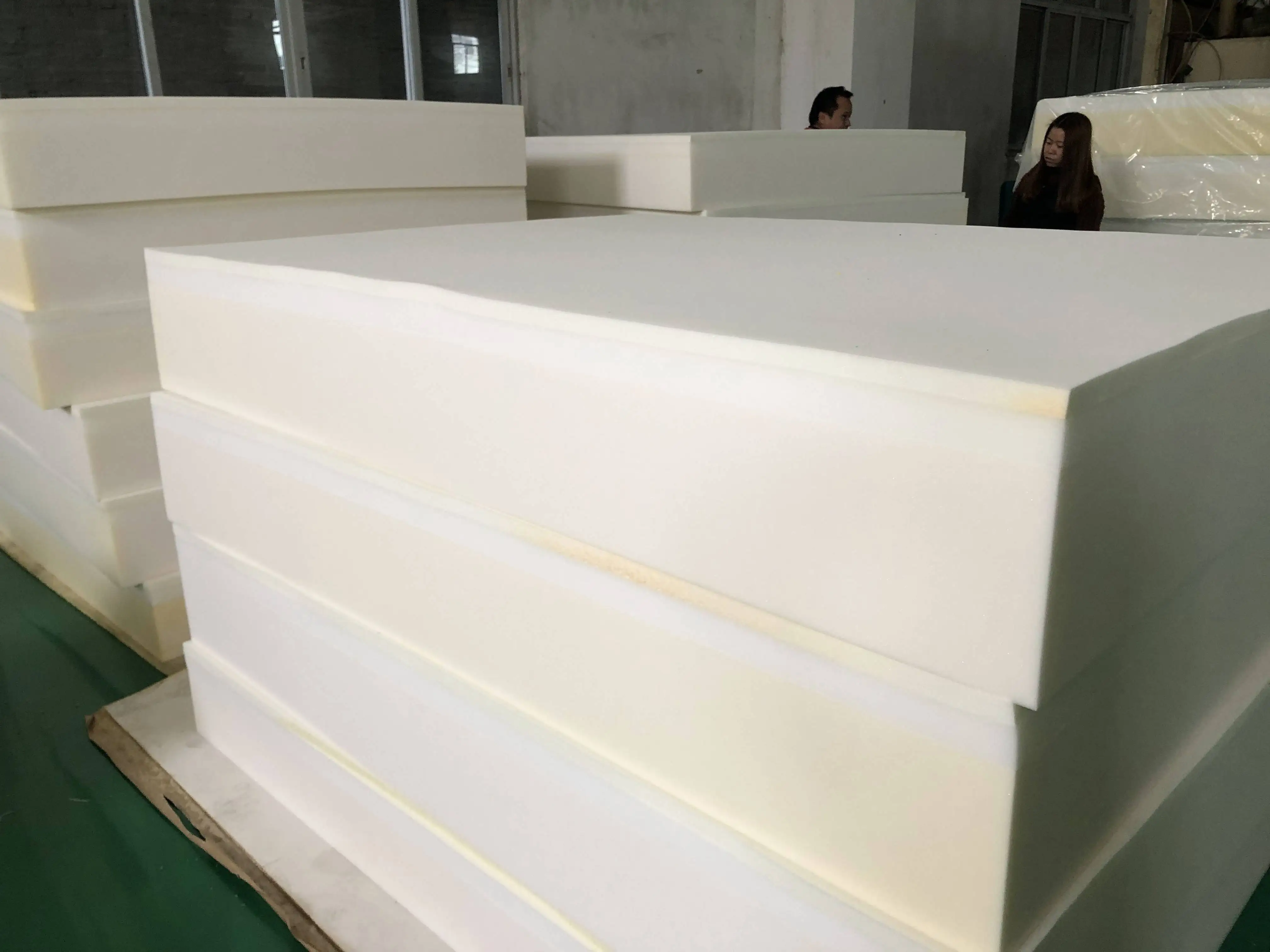 Good quality white upholstery sofa pu foam 4 inch 6 inch 8 inch thickness high density furniture foam for cushions on sales
