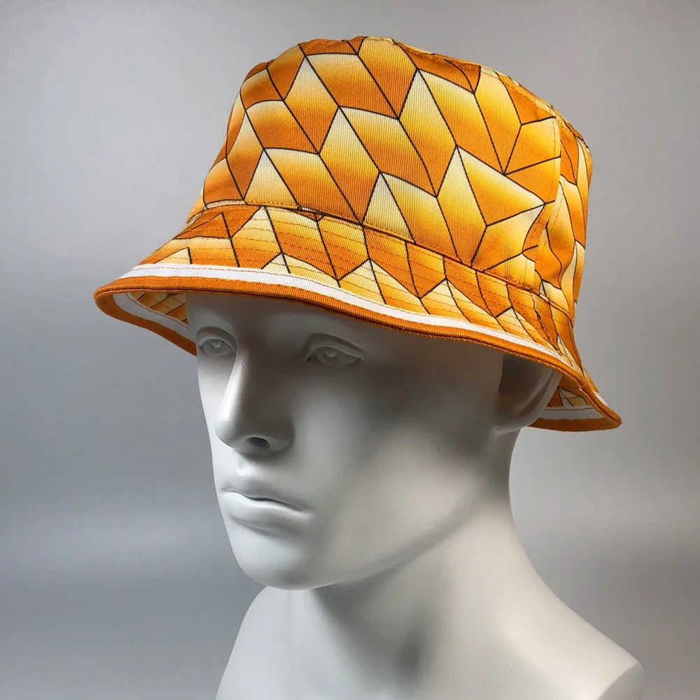 OEM Germany France polyester bucket cap custom sublimation printing sunflower country sport team design college football hats