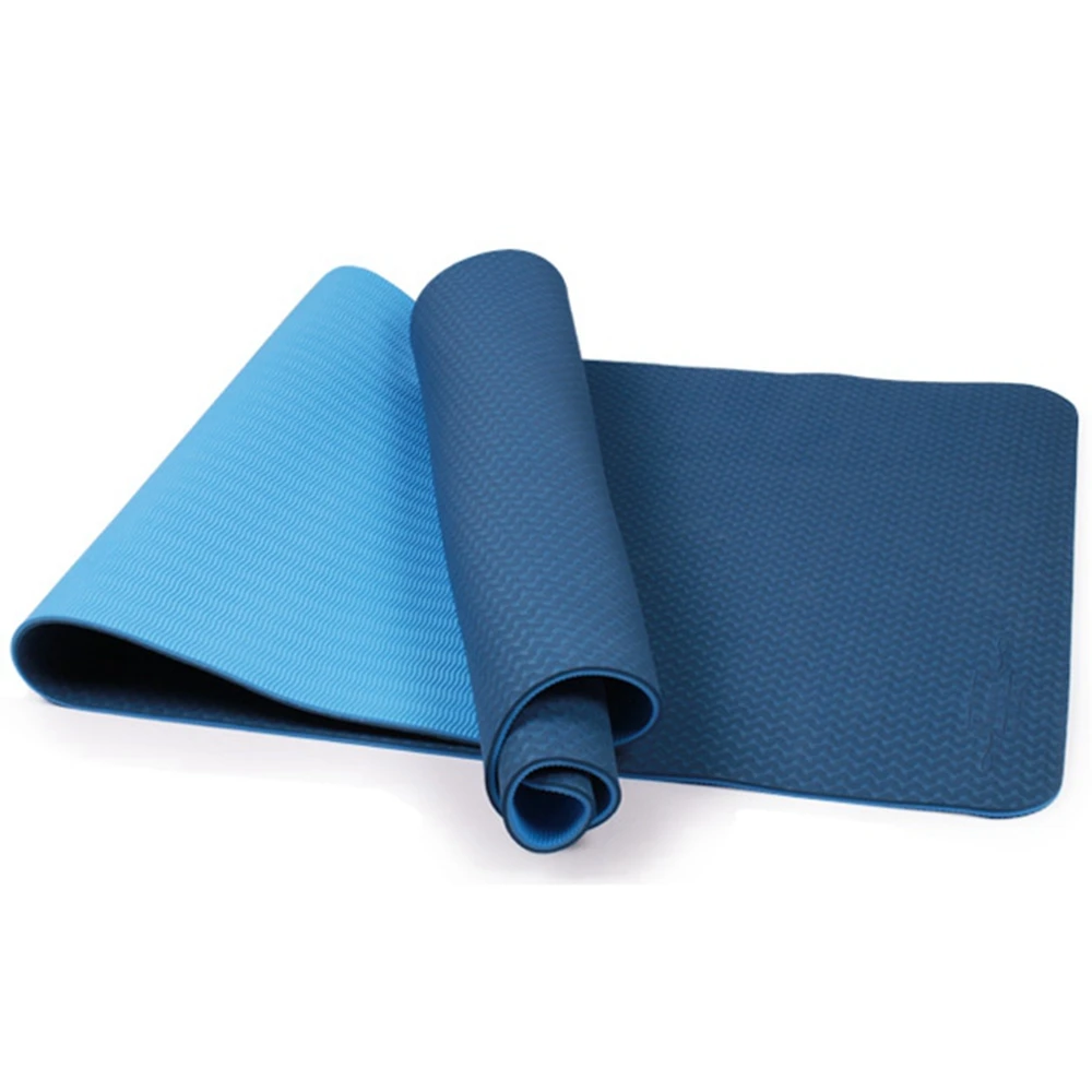 Yoga & pilates home exercise mat in TPE material