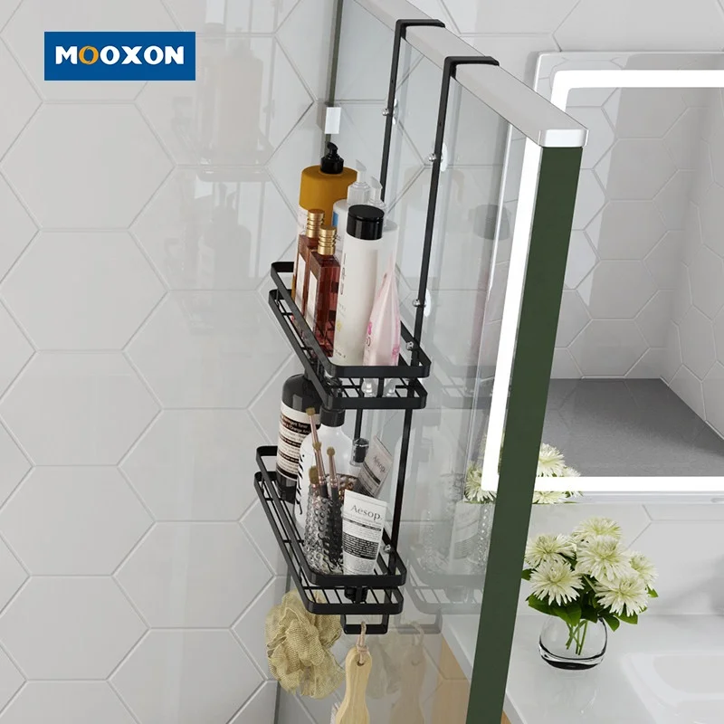 Подвесная полка для ванной комнаты, полки из нержавеющей стали для хранения шампуня, мыла