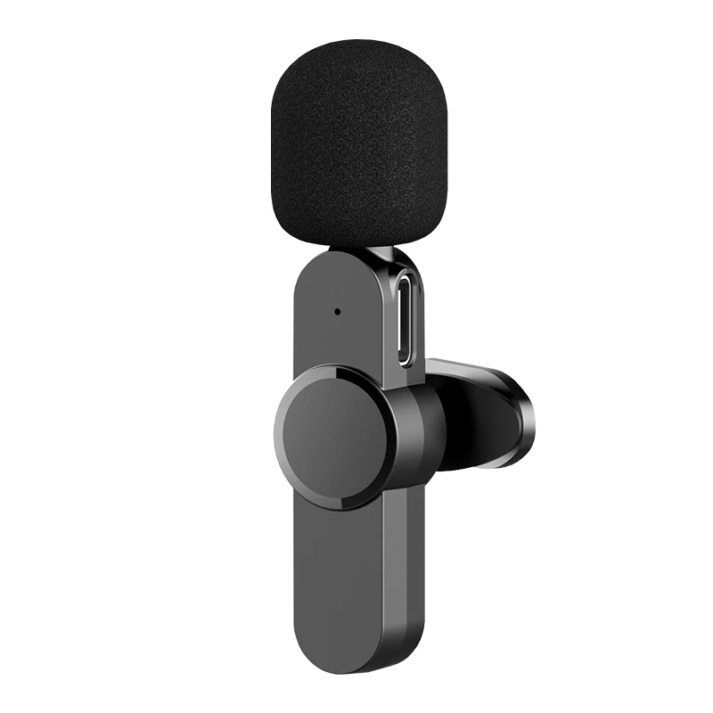 Clear Sound Omni-Directional Portable Light Adjustable HD Mic Microphone with Anti Spray Sponge  For Video Tik  Tok Live Show