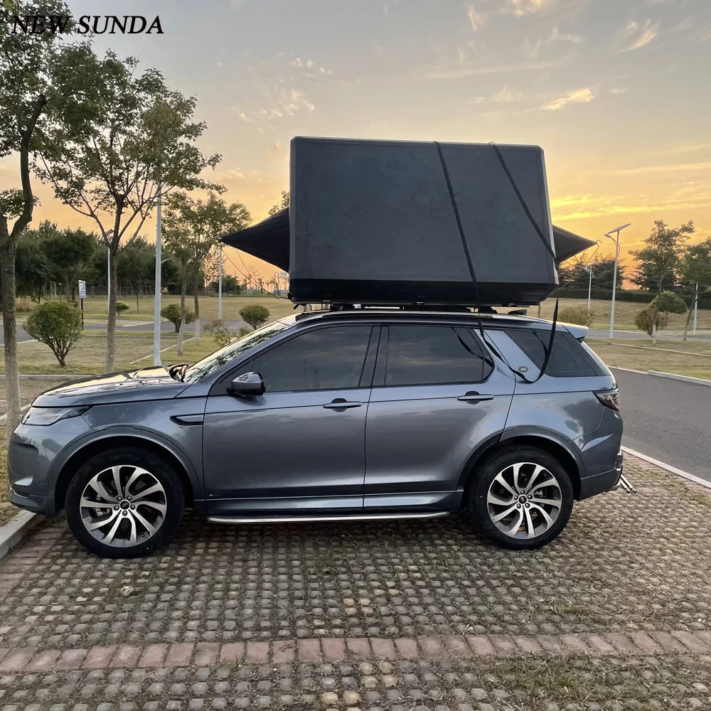 Прямая поставка с завода алюминиевый жесткий корпус автомобильная крыша палатка багажником для продажи водонепроницаемая