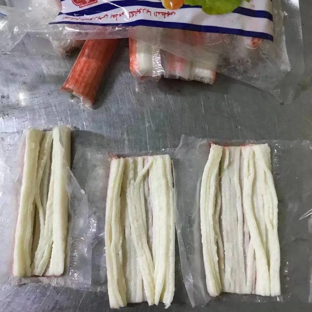 Высококачественные цветные палочки для крабов сурими для экспорта с завода напрямую во Францию