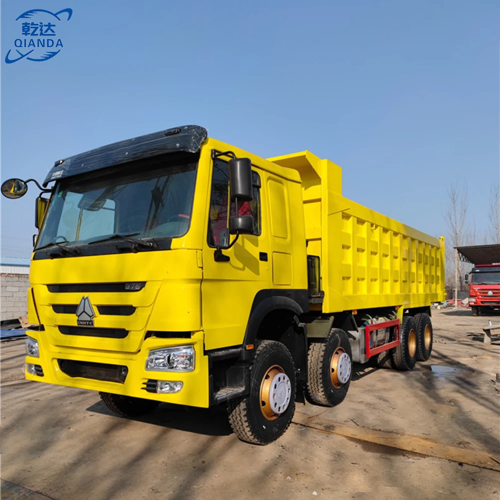 Sino Dump Truck Hohan 40 Ton Dump Truck New 10 Tires Volume Sand Tipper Truck