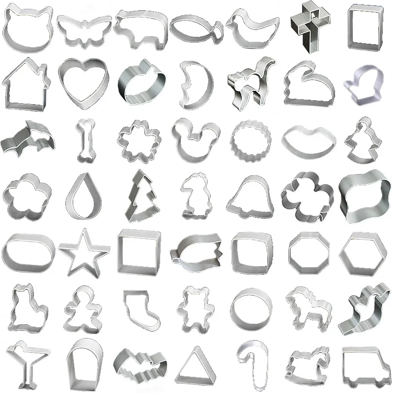 Рождественская алюминиевая форма для выпечки печенья