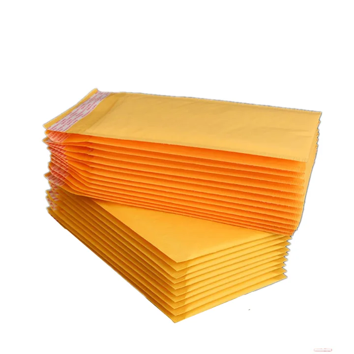 Customized  Brown Strong Adhesive Air Bags Packing Mailing biodegradable Bubble Padded Envelopes Bags