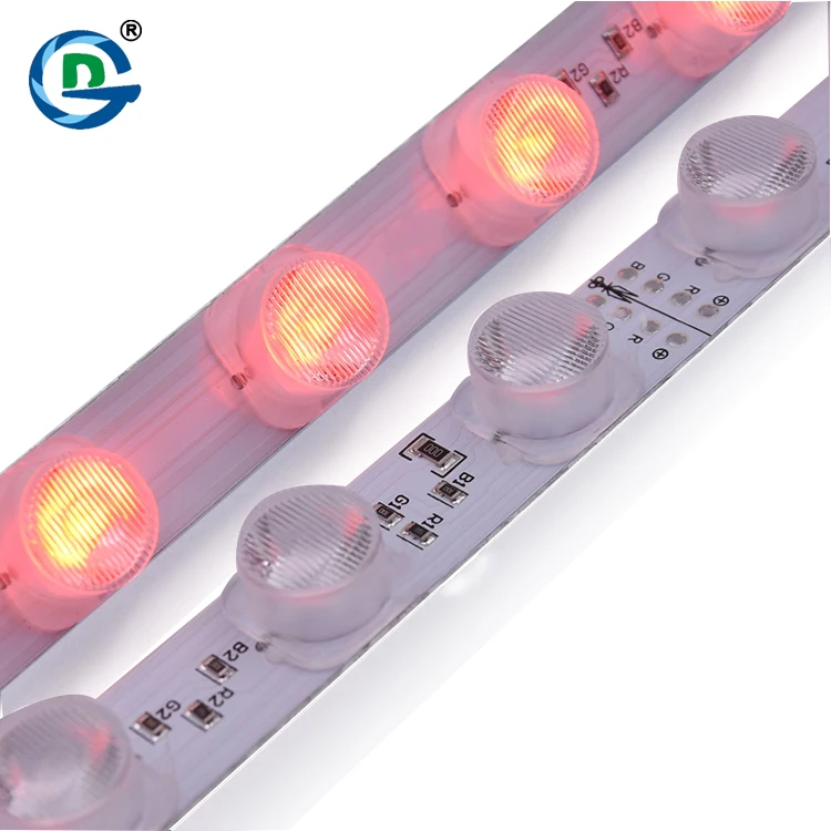 Customized High Power DC24V Tiras Led Lado Sidelight Led Strip SMD1818 6leds 15W Edge Lit LED Bar