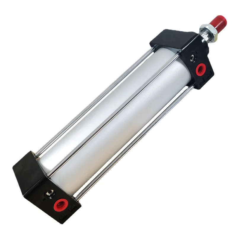 SC 32 40 50 63 Bore Pneumatic Air Cylinder Piston 75 100 1 200 300 400 0 600 800 1000mm Stroke Double Acting Cylinders