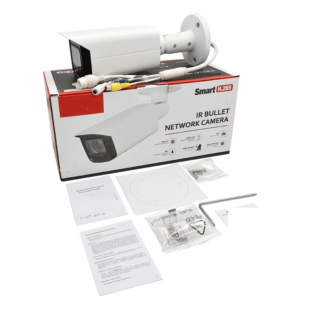 IPC-HFW2441T-ZS Original Brand In Stock 4MP IR Vari-focal Bullet WizSense Network Camera Ip Camera with PoE Perimeter Protection