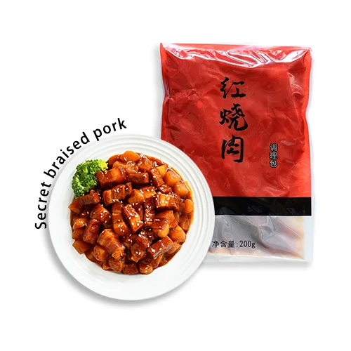 Wholesale famous chinese food Braised Pork With Potato instant and convenient food pork product china snacks Microwave Ready