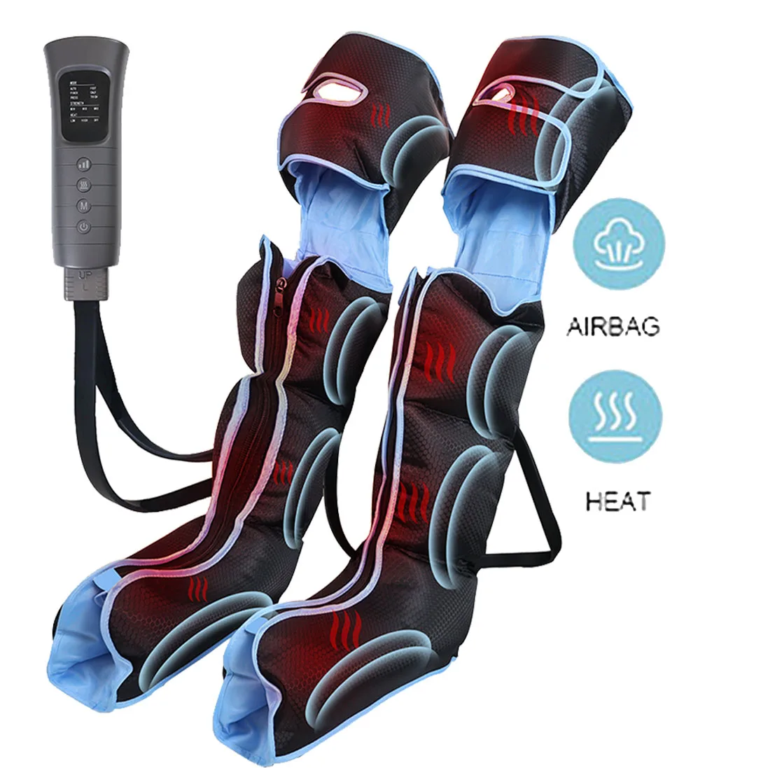 2024 Thigh High Massage Custom Fully Wireless Longest Recovery Pneumatic Leg Air Compression Boots For Athletes Runner Cyclist