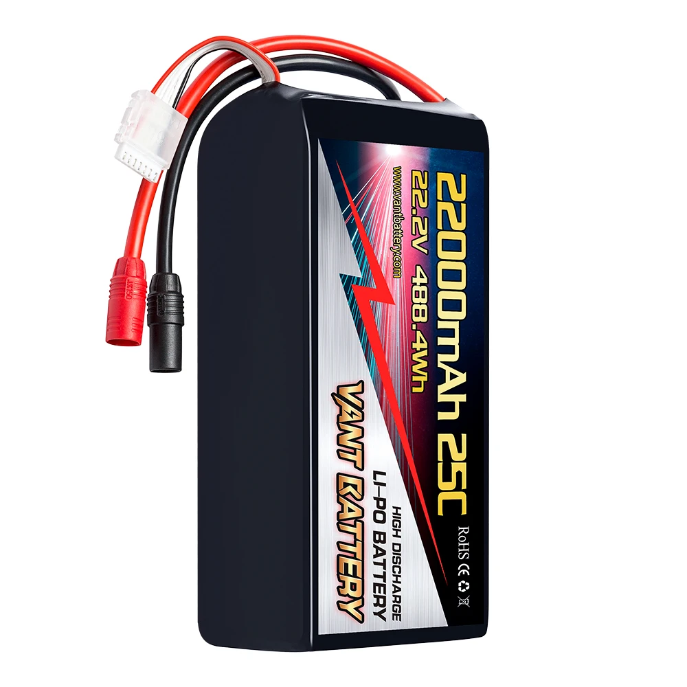 Lipo аккумулятор VANT light 6S 22000 мАч 25C 22 2 V для сельскохозяйственного беспилотника