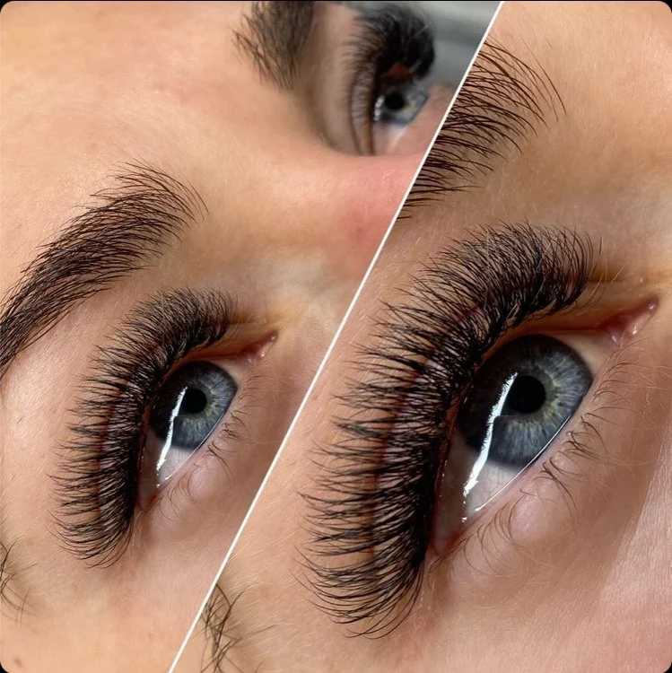 Korean handmade silk pre fanned eyelashes short stem premade fan 3D 4D 5D 6D 7D volume eyelash extensions