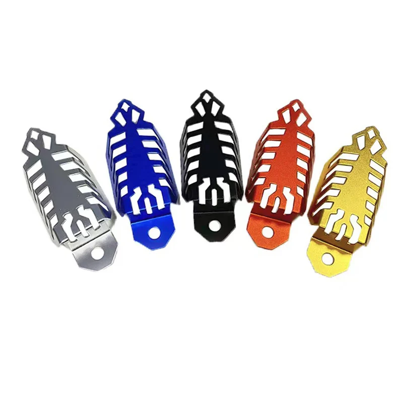 Universal Motorcycle Spare Parts Shock Protection Cover Scooter Shock Absorber Front Fork Aluminum Protective Cover