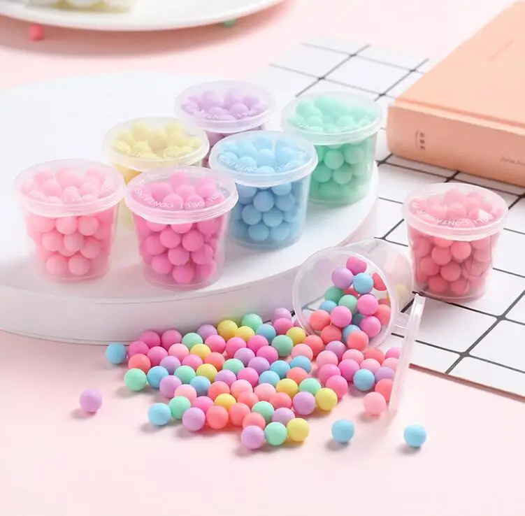 Artificial Macaron Plastic Beads DIY Colorful Beads Ornaments  Phone Shell Accessories