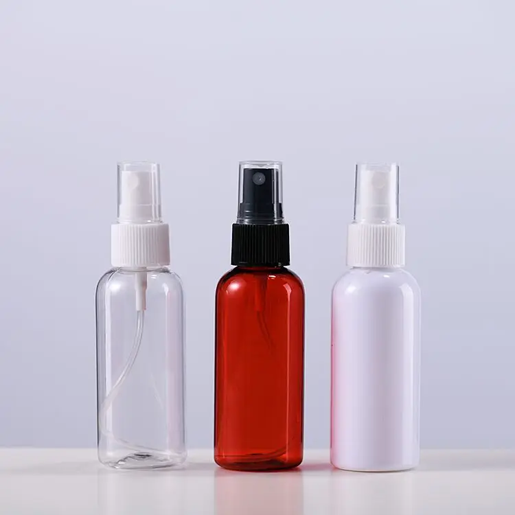 Empty 30ml 50ml 60ml,80ml 100ml  120ml 150ml  250ml 500ml transparent plastic bottle with spray pumb