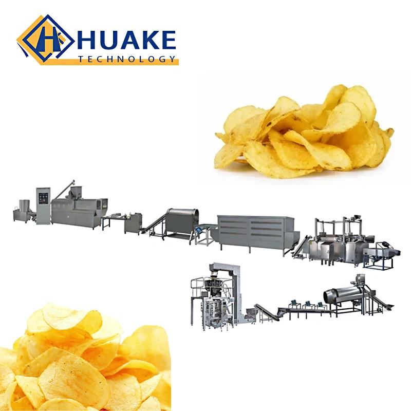 Indian potato chips making machine baked potato chips machine potato crisps machine