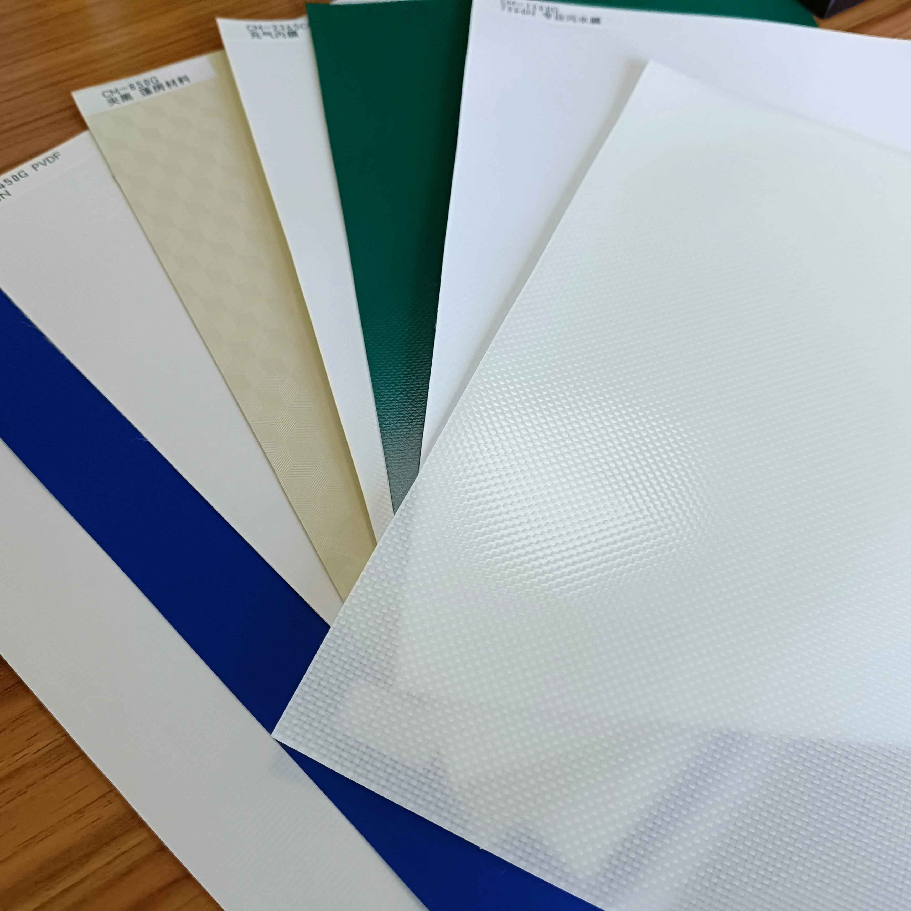 Factory direct sale membrane architectural fabric colorful PVC/PVDF / for tensile structures permanent structures membrane