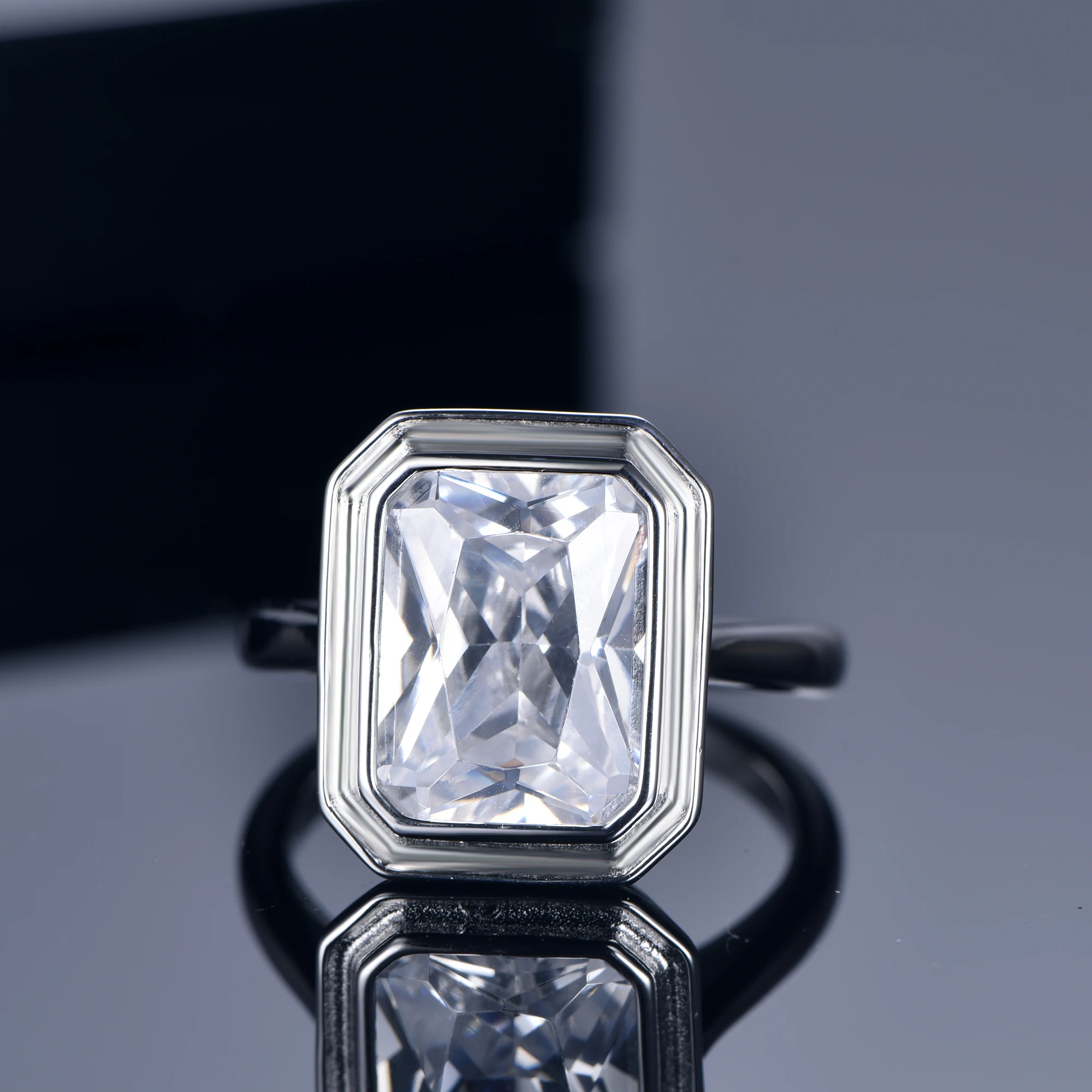 Cushion Cut Engagement Ring in 14k/18k Gold Rings Moissanite Halo Diamond Ring Silver Women Jewelry